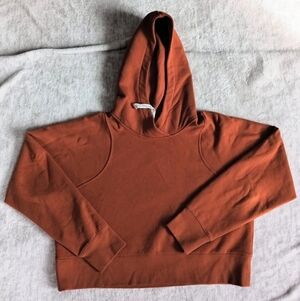 Lululemon | Size 8 Orange Cropped Hoodie